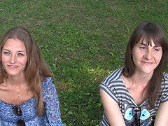 Myra in bitch receives drilled in the park by a slutty boy