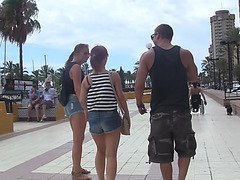 Leila in 2 chaps fuck leila in an out door sex clip