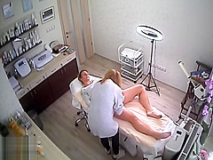 Hidden camera, fresh hair removal salon 4
