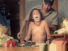 Stranded legal age teenager hardfucked and jizzed in face hole