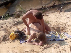 Swinger Outdoor Beach Gang Group-Sex Public Sex Part Ii
