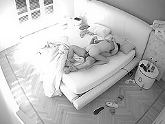 Good pair caught on bedroom camera