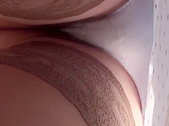 Stocking Upskirt voyeur