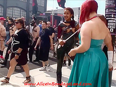 Folsom Street Fair Sissy Tugjob - Femdom Movie