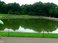 Linda Enjoyable In Jarka Exposed In Vienna - Outdoor Hawt Solo