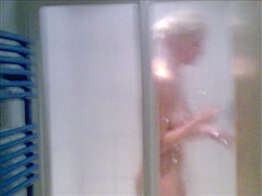 My brothers 20yo girlfriend beneath shower