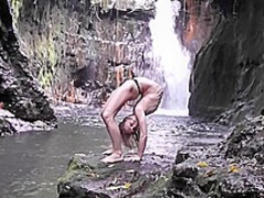 Supple Gal At The Waterfall - Watch4Fetish
