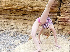 Flexi Beach Joy In Suit - Watch4Fetish