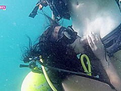 I fuck his *** Beneath the Water