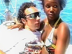 African Legal Age Teenager Rescued Off The Coast Pays Gladly With Her Muff Getting Railed Outdoor In Public Beach