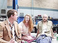 Go behind the scenes and on set for nude in the outback - GANGBANG