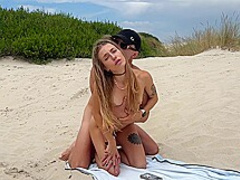 Awesome Sex Scene Beach Astonishing Like In Your Fantasies With Spirite Moon