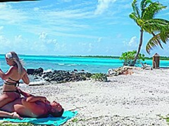 Public Beach Sex On In Nature's Garb Beach Maldives