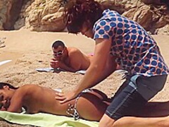 Mulatto Honey Bonks With Stranger On Coordcom The Beach At High Rocks With Antonio Ross