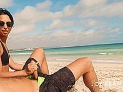 Oral Sex On A Public En Route ( 1) - Beach Erotica