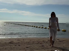 Beach Dark Brown Honey Acquires Her Cookie Pounded in My Hotel Suite