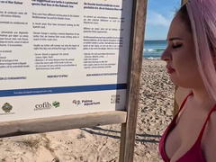 German legal age teenager drilled in the butt on Mallorca beach