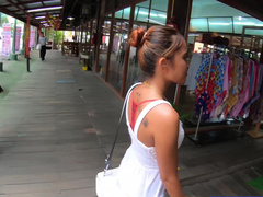 Zipline joy and sexy sex at home after for a Thai European pair