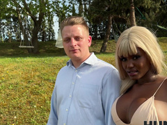 Charlie Dean and Lexi Luv have a fun outdoor cuckold joy underneath the sun