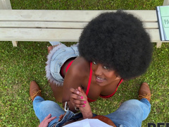 Swarthy hottie Lexi Luv acquires her moist wazoo pounded in a steamy pov session.