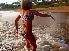 Moka Mora in That Babe Looks Lustful To Watch U, But Not As Much As U Are. - ATKGirlfriends