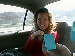 Slutty pornstar in incredible masturbation, outdoor sex video