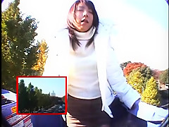 Mad Japanese bitch in Incredible POV, Outdoor JAV movie scene