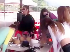 Oriental college beauty