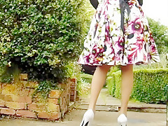 Most Excellent homemade Outdoor, Flashing sex clip