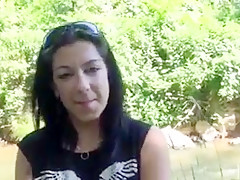 Eager non-professional Outdoor, Irrumation xxx movie scene