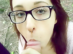 Lewd homemade Oral Pleasure, Public porn movie