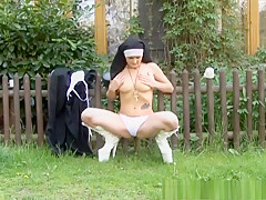 Eager pornstar in exotic solo angel, fetish sex scene