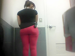 Lastly caught my college crush pissing