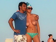 This Babe is glad to pose for a topless photo