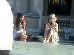 Look below petticoat gal