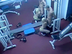 Tutor caught fucking a client in a gym