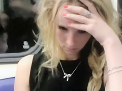 Guess if this babe is wearing any pants