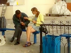 Absolutely drunk woman craves sex after his drunken ally.