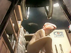 Hypnotizing gazoo receives panties over it