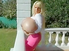 Lustful non-professional Large Zeppelins, Blond sex video