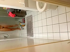 Spouse secretly tapes his wife in shower