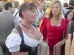 Oktoberfest Upskirt