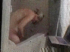 Voyeur secretly films his mother i'd like to fuck neighbour throughout window