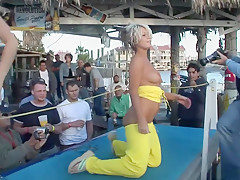 Avid pornstar in most good group sex, brunette hair sex scene