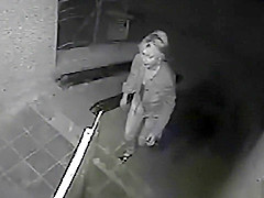 Russian prostitute caught whilst soaking the ground