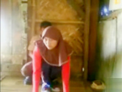 Youthful Arab paramours in voyeur hardcore clip