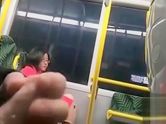 Stud beats off on a pleasing Oriental lady in the teach