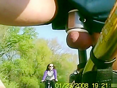 Naughty chap craves everybody to watch his balls