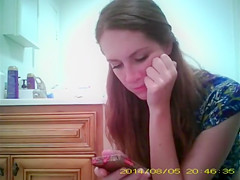 My pleasant roomie chucks a trickle inside our bath