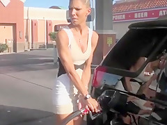 Fabulous non-professional MILFs, Outdoor xxx video